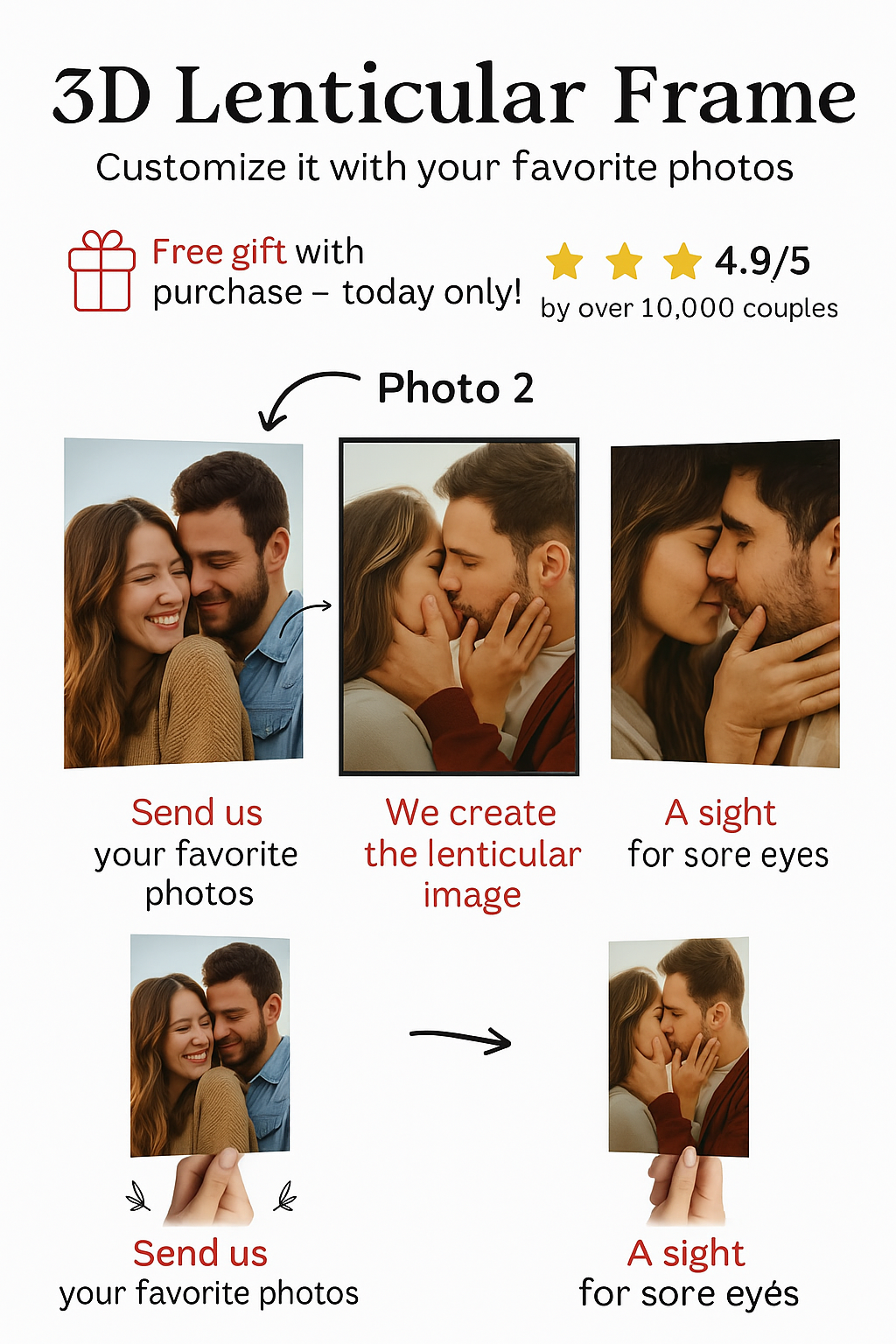 Personalized 3D frame