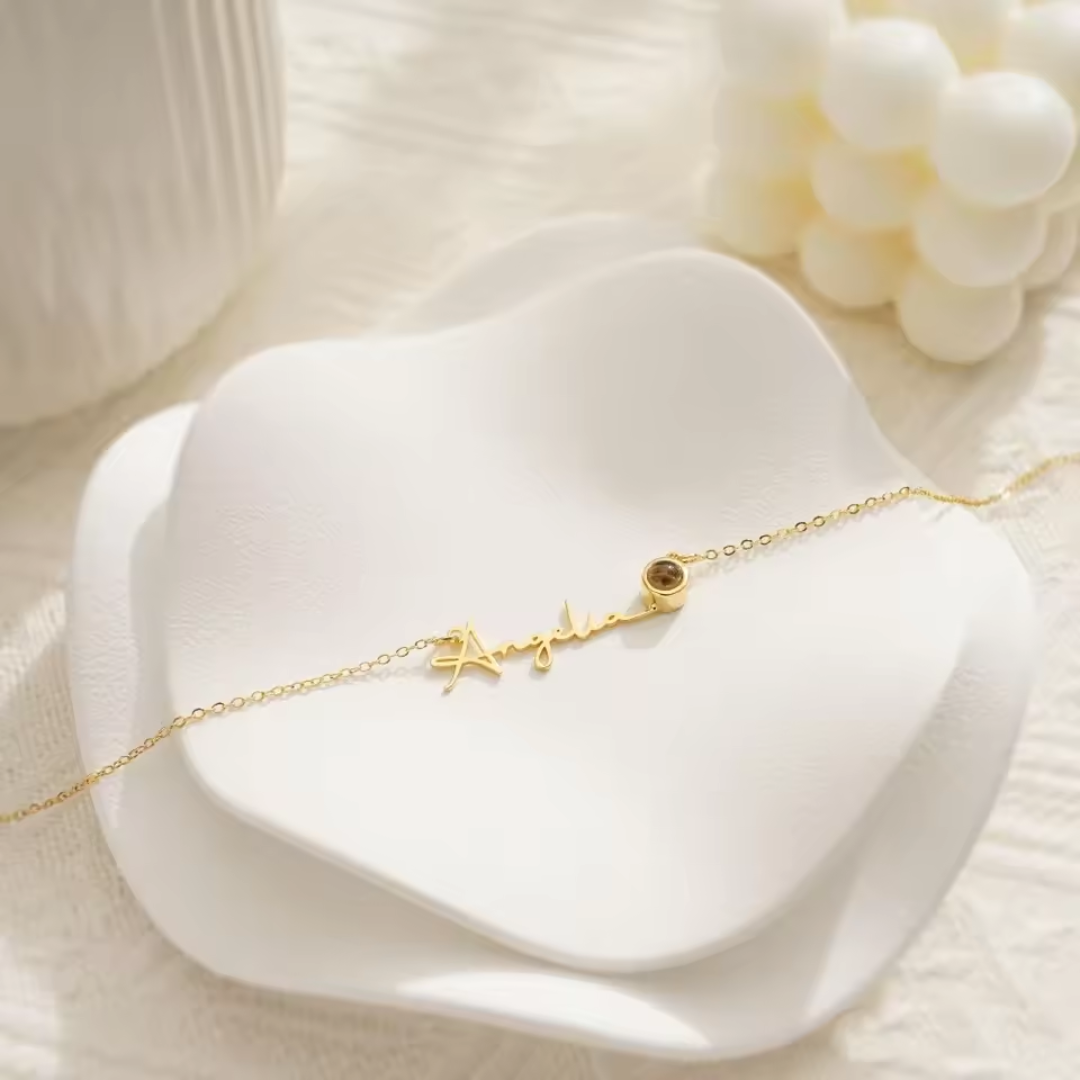 Personalized Necklace with Hidden Photo
